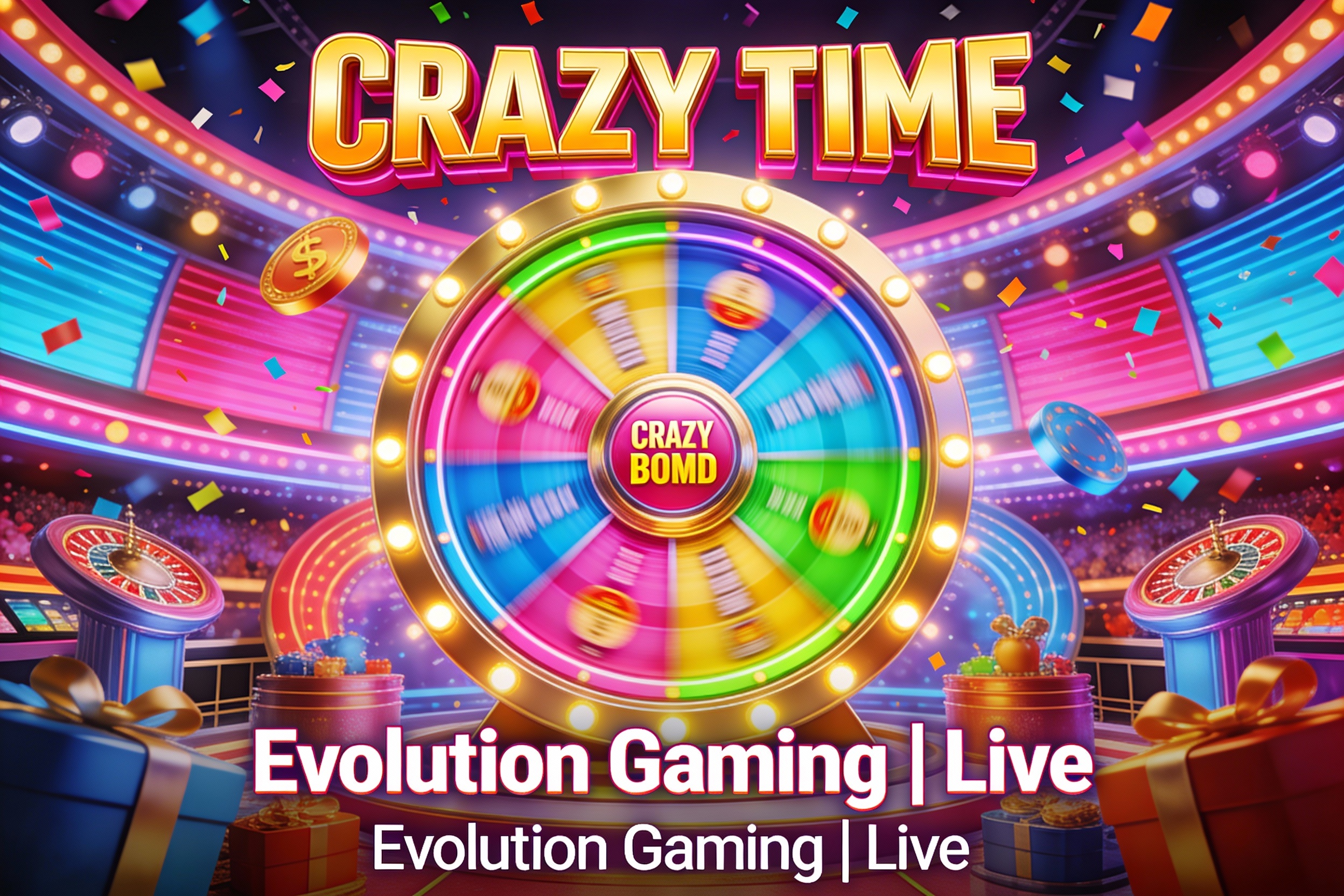 Crazy Time Live - Evolution Gaming
